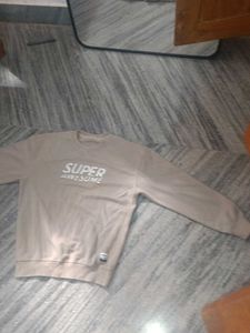 Awesome Graphic Print Sweatshirt