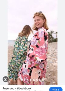 Reserved Pink Floral Dress