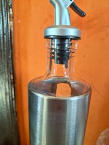 Oil Dispenser Glass+steel Material