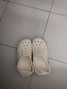 White Crocs