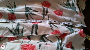 Beautiful 46 Size Floral Dress In Style