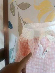 Pink Checkered Pants
