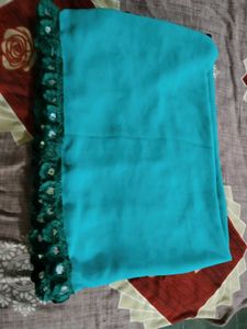 Flared Plazzo with Embroidered Kurti