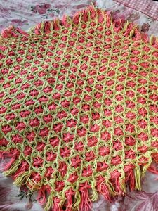 crochet Handmade Table Cover 3.2ft