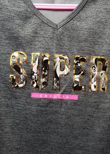Charcoal Colour T-shirt