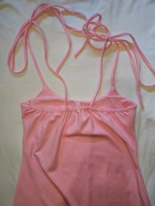 Pink Slip Dress