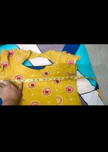 stone n karachi work kurta with heavy dupa