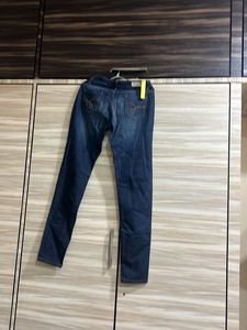 Dark Blue Denim Jeans