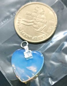 Opalite Opal Pendant &amp; Chain