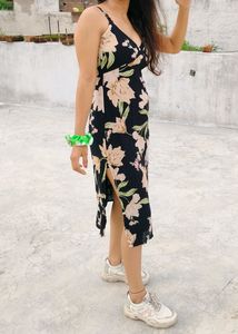 Backless Maxi Dress Sleeveless  Straps Party Dres