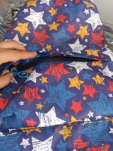 Multicolor Start Design Parachute Bag