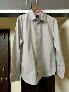 RARE RABBIT GREY COTTON SHIRT