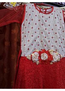 Elegant Embroidered Gown