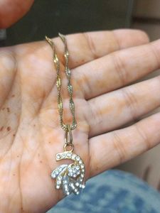 Cross Pendant Chain &amp; Gold Silver Necklace + 🆓Bie