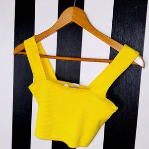 Yellow Crop Top 💛