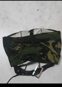Camouflage Corset Top