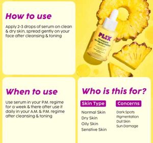 PLIX Pineapple De-pigmentation dewy Serum