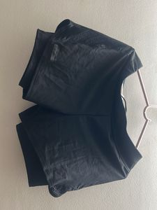 Decathlon double layer workout shorts
