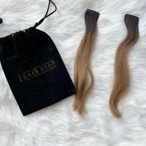 1 Hair stop Ombre Ice Brown Streaks × 2