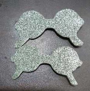 Sparkly Hair Bow Clips (Set of 2)