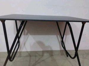 Black Folding Table
