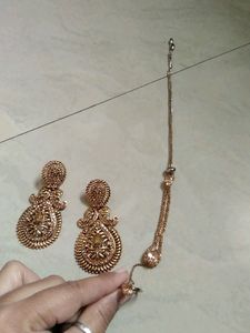 Wedding, Party Earing With Ring