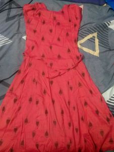 Coral Printed Kurti