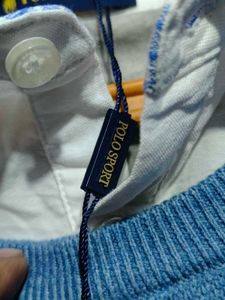polo Stylish Blue Sweater