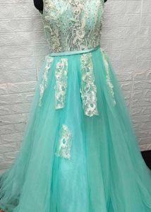 6 Layers Blue Princess Dress/ Ball Gown/ Wedding