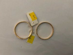 new and small Gold Bangles