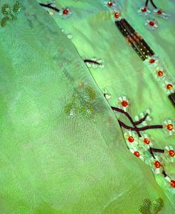 Elegant Embroidered Kurta and Net Dupatta