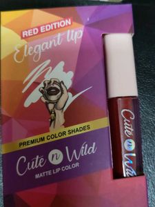 Cute n Wild Matte Lip Color - Red Edition