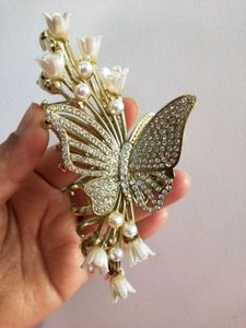 Butterfly Hair Claw Clip