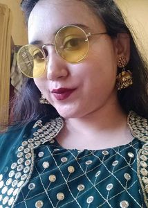 Beautiful Green Sharara In Very Good Condition