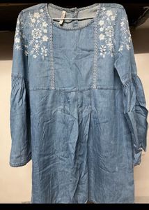 Denim Style Dress💙💙