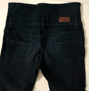High Waisted Black Jeans For Women