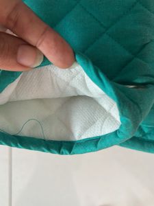 Green Oven Mitts
