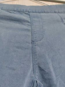 Light Blue Pull-On Jeggings