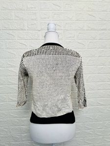Gloria Mesh Rhinestone Top