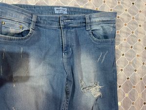 Skinny Mid Rise Jeans