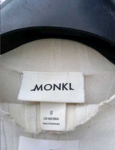 New with tag Pinterest Ribbed Crop Top - Long Slee