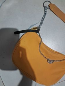Metal Strap Hand Bag