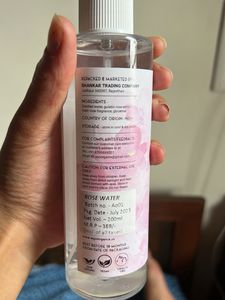 Ayuorganix Rose Water Toner