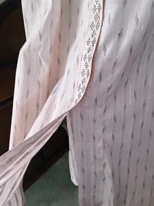 Elegant Pink Kurti with Delicate Details