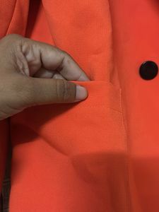 Orange Blazer