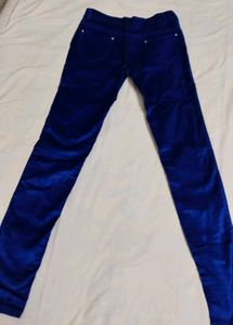 Blue Corduroy Pants