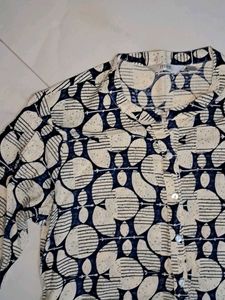 Off White Short Kurta