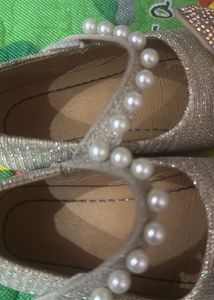 Sparkly Golden Baby Shoes