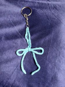 Ribbon bow headphone charm, bag charm, and keychai