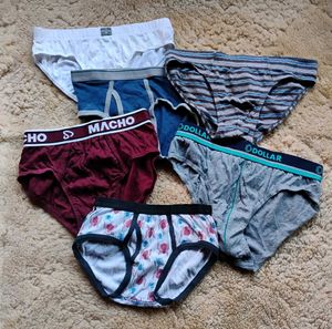 6 Pieces Men's Combo Pack